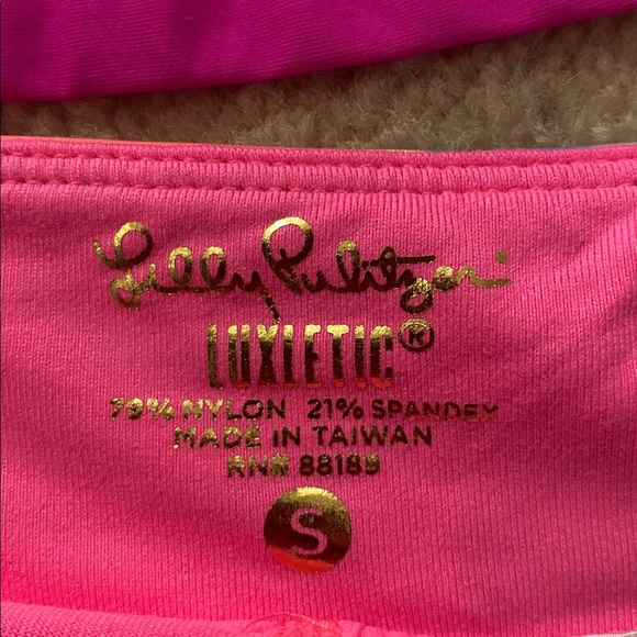 2- bundle of Lilly Pulitzer size small luxletic SKORTS - Picture 3 of 7